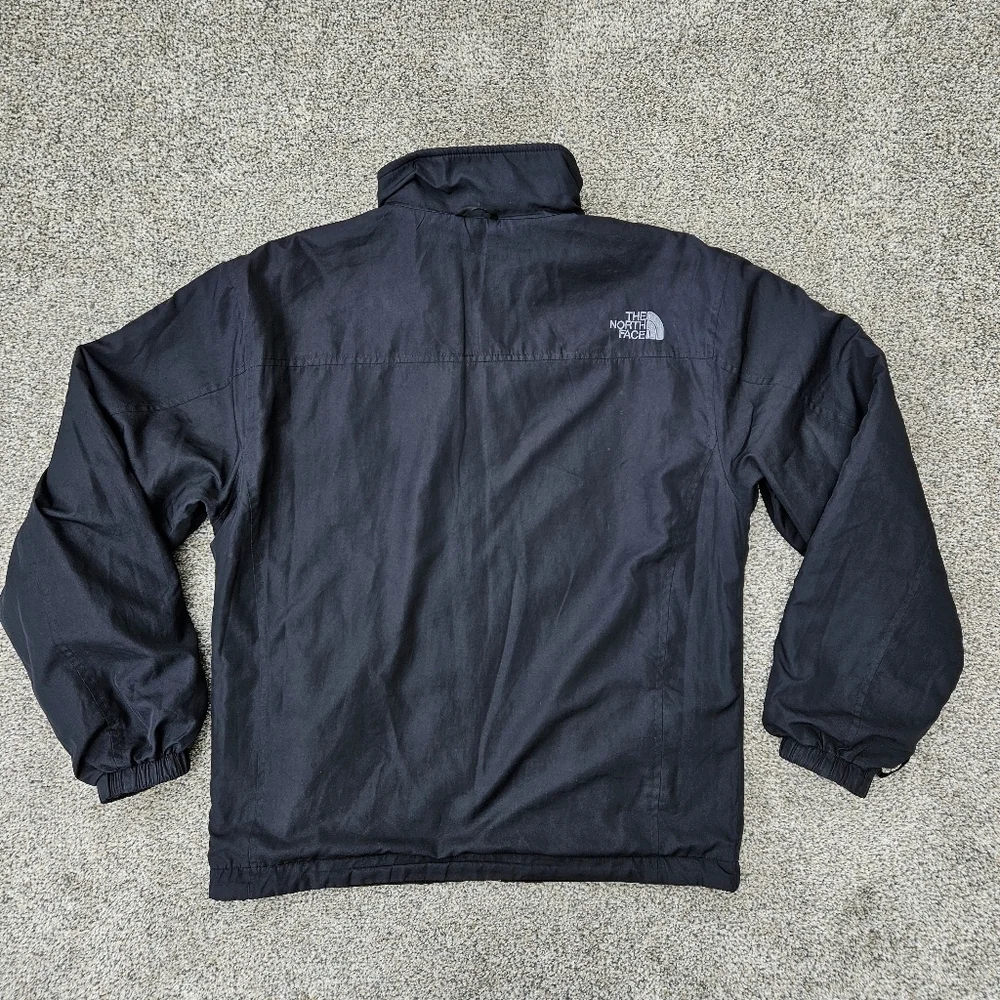 The North Face Summit Series Reversible Jacket Black Zip Up Coat Mens Size Small